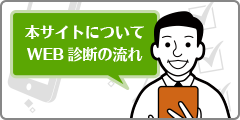 本サイトについて・WEB診断の流れ